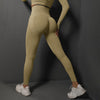 Seamless Stretch High Waist Belly Contracting And Close-fitting Trousers - Myluvfit