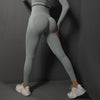 Seamless Stretch High Waist Belly Contracting And Close-fitting Trousers - Myluvfit