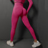 Seamless Stretch High Waist Belly Contracting And Close-fitting Trousers - Myluvfit
