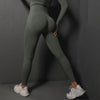 Seamless Stretch High Waist Belly Contracting And Close-fitting Trousers - Myluvfit
