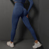 Seamless Stretch High Waist Belly Contracting And Close-fitting Trousers - Myluvfit