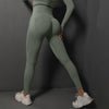 Seamless Stretch High Waist Belly Contracting And Close-fitting Trousers - Myluvfit