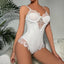 Sexy Lingerie Lace Sheer Lingerie Open Back Bodysuit Lingerie - Myluvfit