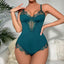 Sexy Lingerie Lace Sheer Lingerie Open Back Bodysuit Lingerie - Myluvfit