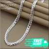 6MM Full Side Silver Plated Necklace - Myluvfit