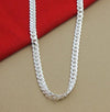 6MM Full Side Silver Plated Necklace - Myluvfit