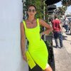 Off Shoulder Mini Bodycon Summer Dress Women Backless Club - Myluvfit