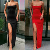 Hips Sexy Sling Temperament Slit Dress - Myluvfit