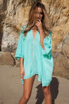 hot summer dresses women pareos beachwear dresses - Myluvfit