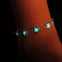 Starry Nights Delight: Luminous Star Anklet for Glamorous Evenings!