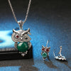 Stunning Owl Jewelry Set: Necklaces & Earrings for Women - Must-Have Necklace! - Myluvfit