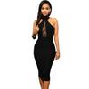 Women Sleeveless Bodycon Dress - Myluvfit