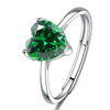 Loving Heart Zircon Women's Creative Ring - Myluvfit