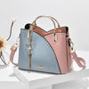 Color Block Handbag Love Tassel Decor Crossbody Bags For Women - Myluvfit