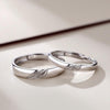 Autumn Couple Rings: Creative Leaves Design - Sterling Silver - Perfect Pair! - Myluvfit