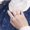 Get Stylish: Sterling Silver Heart Sutra Rings - Myluvfit