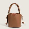Women Handbags Genuine Leather Tote Sling Shoulder Ladies Handbag Luxury Flowers Design Bucket Bags - Myluvfit