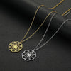 Mandala Flower Pendant Necklace - Myluvfit