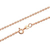 18K Rose Gold-plated Jewelry With Artificial Red Tourmaline - Myluvfit