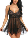Sexy Lingerie Sexy Lingerie Front Slit Nightdress - Myluvfit
