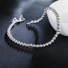 Silver Plated And Rose Gold Plated Jewelry Bracelet - Myluvfit