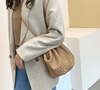 Soft Leather Weave Lady Handbag - Myluvfit